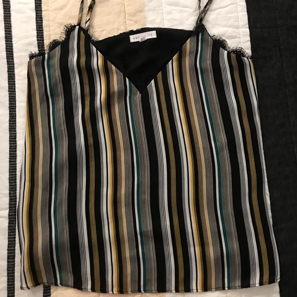 Socialite Striped Camisole